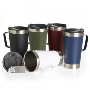 Caneca Térmica Inox com Abridor 500ml      